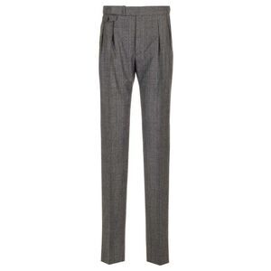 Tagliatore Men Prince Of Wales Trousers